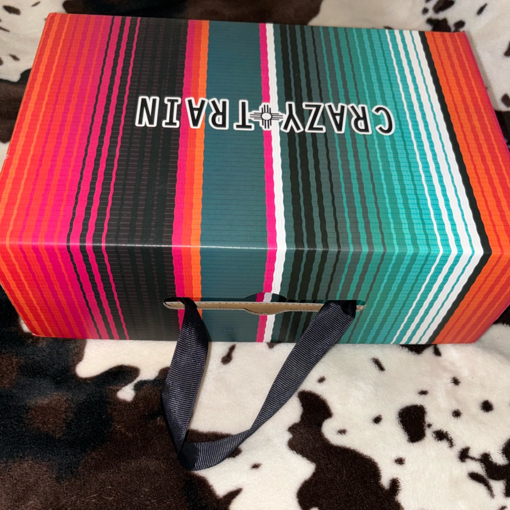 Crazy Train serape shoes size 11